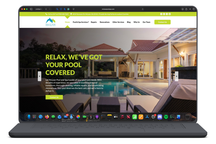 The Mclean Pool & Spa Advantage